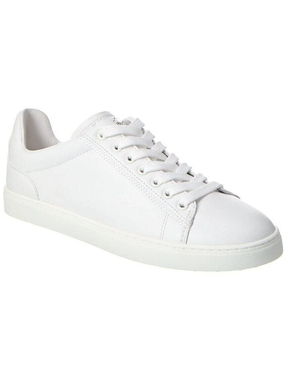 Stuart Weitzman Livvy White Leather Sneakers Size 6